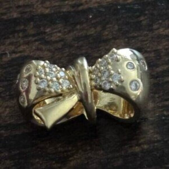 Authentic Sparkling Bow Pandora Charm - Picture 4 of 5